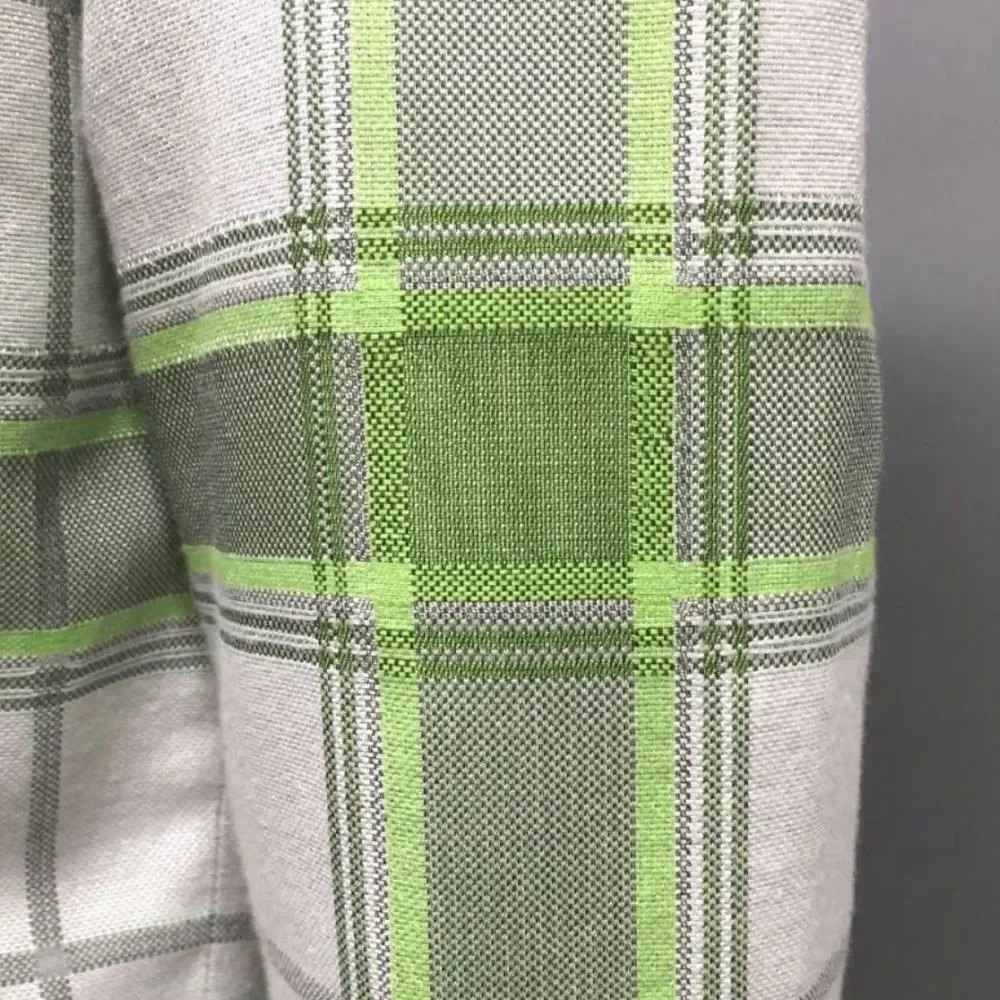 ETCETERA Plaid Jacket Blazer w NOTCHED NECK 6 CHiC